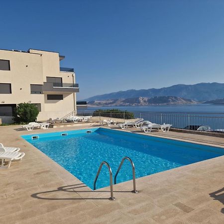 Studio Apartma Pag Blue Ocean 1 With Sea View Pag Town Eksteriør bilde